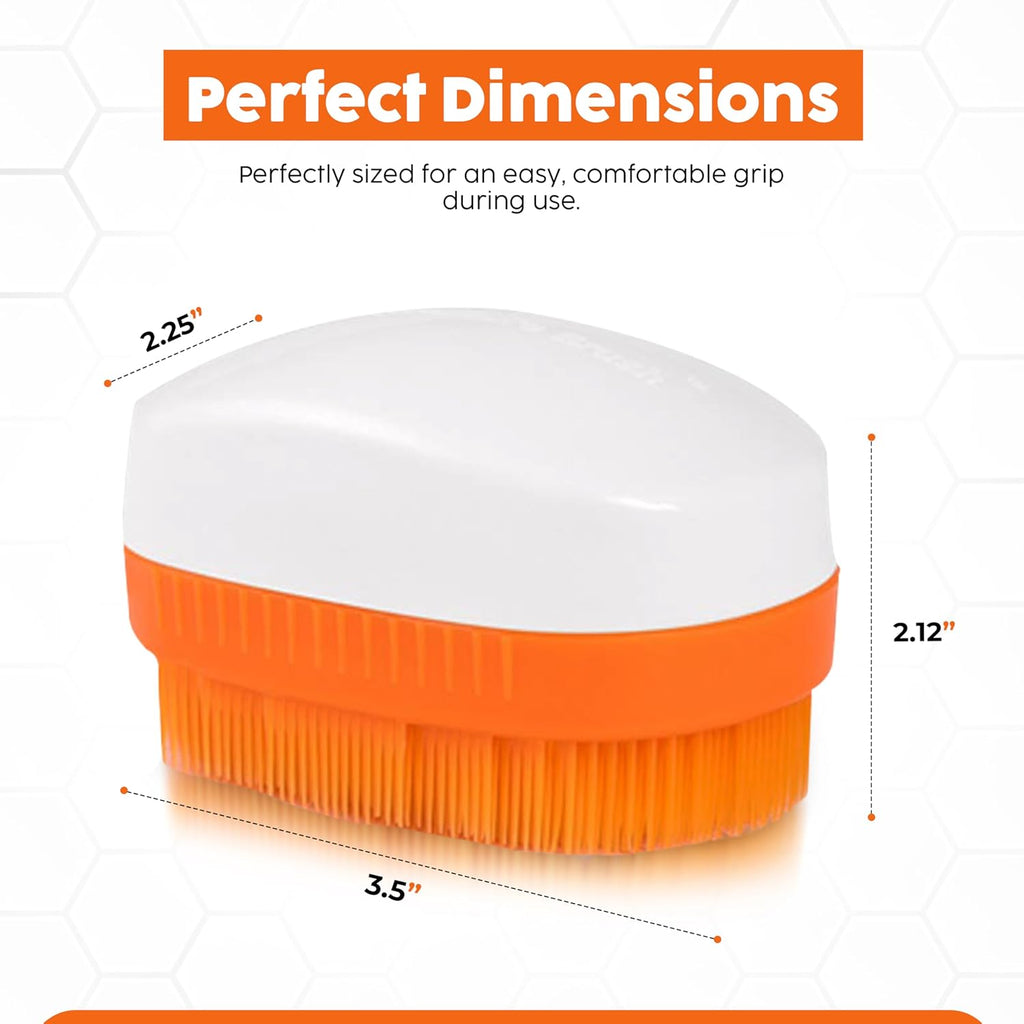 Wilbarger Method Therapy Brush, 6 Pack (Colored) - Therapressure Sensory Brush for Occupational Therapy and Brushing Protocol